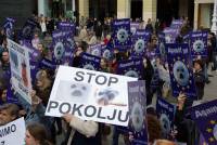 Prosvjed u Zagrebu protiv pokolja tuljana 2 [ 107.51 Kb ]