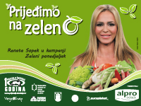 Renata Sopek in campaign  "Green monday" [ 164.89 Kb ]