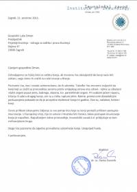 Odgovor dr. sc. Darka Dvornika, direktora Imunolo�kog zavoda od 21.12.2011. [ 48.91 Kb ]