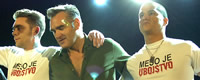Photo of the Month - Morrissey on a concert in Zagreb, author Jadran Babic [ 93.67 Kb ]