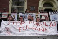 'Bleeding' Activists for the Bleeding Seal Pups