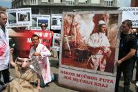 Demo against animal transport, Zagreb 2012 [ 116.14 Kb ]