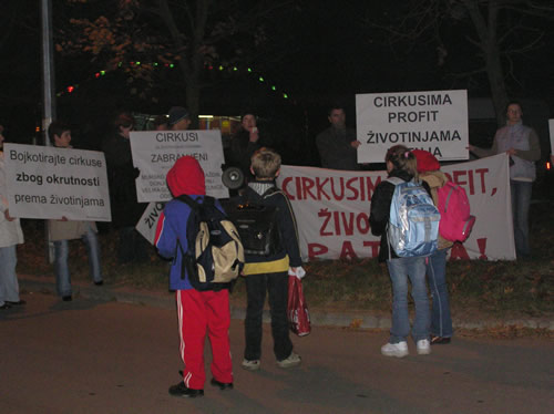 Protest against Gaertner in Slavonski Brod 2