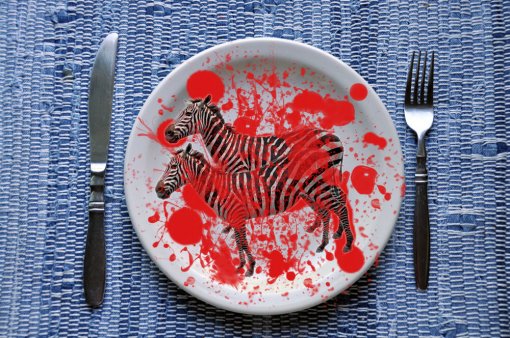 Zebras also on a plate? [ 316.64 Kb ]